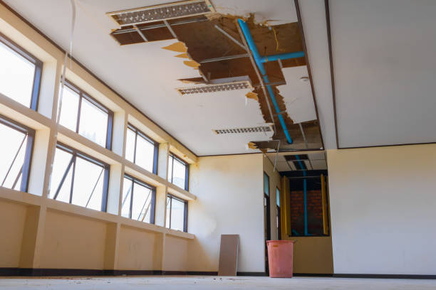 Water damage restoration process in Fremont, NC